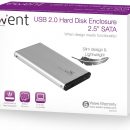EWENT BOX PER HDD/SSD 2,5" USB 2.0 IN ALLUMINIO EW7041