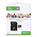 PNY MICRO SD 16GB CON ADATTATORE P-SDU16G10PPL-GE