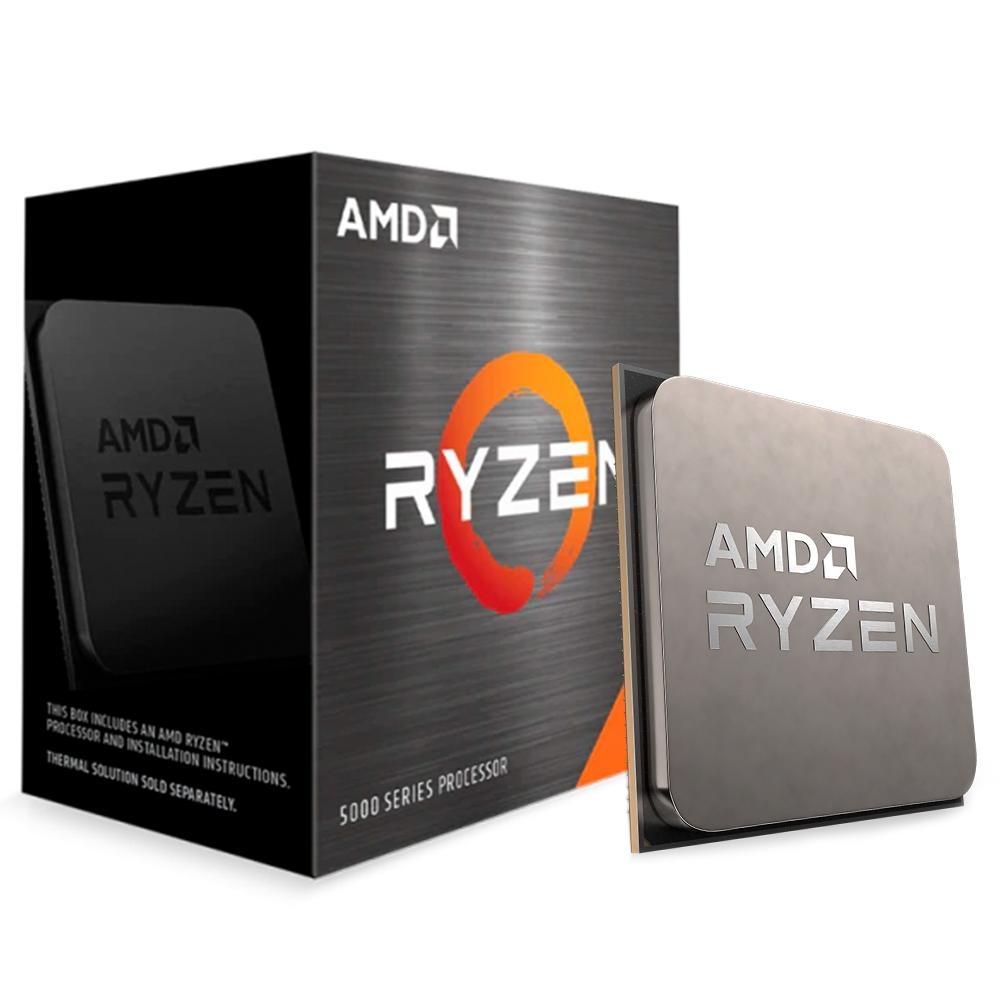  AMD Ryzen 7 5700X CPU 8-Core 16-Thread Desktop Processor 3.4  GHz 32M 65W Socket AM4 : Electronics