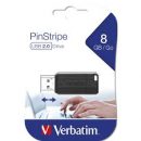 VERBATIM PEDNRIVE PINSTRIPE 8 GB USB 2.0 49062