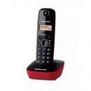 PANASONIC TELEFONO CORDLESS TGB610 NERO/ROSSO