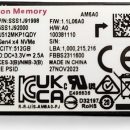 UNION MEMORY SOLID STATE DRIVE SSD 512GB M.2 MINI PCIe GEN4 X4 NVMe 2242 AM6A0 RPJTJ512MKP1QDY OEM BULK