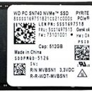 WESTERN DIGITAL SOLID STATE DRIVE SSD 512GB M.2 2242 NVMe PCIe GEN4 X4 SN740 SDDPMQD-512G OEM BULK