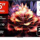 TCL TV DLED 65” UHD 4K SMART TV  DVB-T2 WI-FI 65P69K