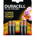 DURACELL PLUS POWER AAA MINI STILO 4PCS MN2400B4